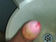 Ruined orgasm in the train toilet - PART 1 - Outward trip