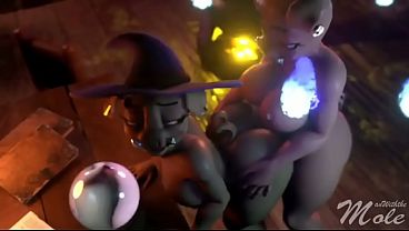 female-piglin-doggystyle-pov