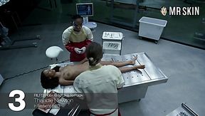 Juicy booty flashed by real movie actress Alicia Vikander is priceless