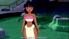chel get fucked in a bikini red - el dorado - full & pov version on sheer & ptrn: fantasyking3