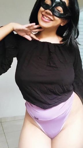 Stepmom Making Her Coffee