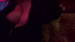 Italian Big Tits Horny MILF Artemisia Love Showing Her Big Tits at the Club