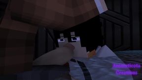 Boss Rips Femboy Ass Bareback Over Office Desk Minecraft