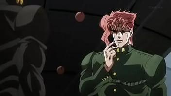 JoJo&#039_s Bizarre Adventure: Stardust Crusaders - Kakyoin licks a cherry