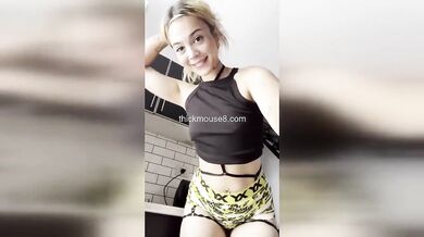 Blonde petite student fucked by professor until she gushed her grade