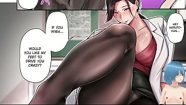 Hitozuma Yuushuu Stocking to Hakui no Koukotsu
