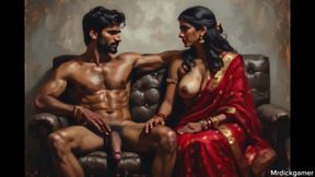 Desi indian aunty getting pregnant by her stepson