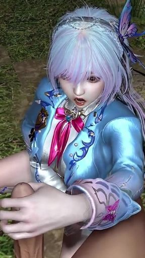 3D Cute Asian Babe Naked Her Perfect Boobs Got Fucked so Hard