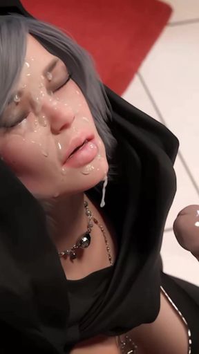 Big Tits Mature Granny GILF Is A Horny BBW Nun Who Loves Fucking And Sucking Stepgrandson's Young Cock - Symphony of&hellip;   Clip 2