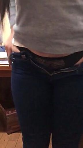 My Latina girlfriend pays me a naughty visit at work!