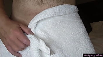 POV You Meet a Deep Voice Daddy In His Hotel Room After He Showers - Dirty Talk, Jerk Off, Cumshot