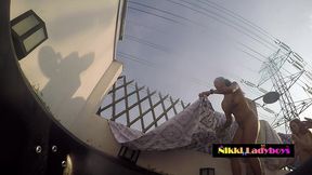 the human jacuzzi, 12 t-girls pissing p.o.v. thief experience