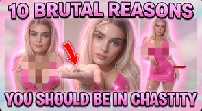 10 REASONS CHASTITY IS EXACTLY WHERE YOU BELONG (Full Vid)🔐