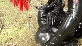 Arya Grander dominates with dirty talk and boots