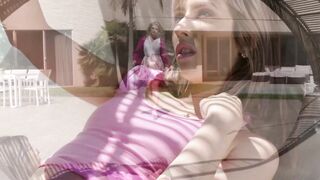 Petites-Babes - Skinny Petite Teen Gets Strapon Fucked By Older Milf