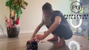 Fruit Crush Aftermath: Cleaning up the Juicy Floor Mess