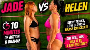 JADE STEALS THE VICTORY | Helen vs Jade in Bikinis | Cheating, Controversy, and Candy as Special Referee!