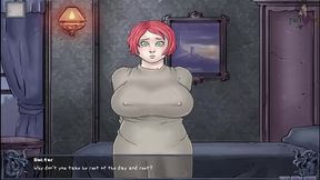 Redhead Doctor Eloise Trains Submissive Patient With Big Boob Action