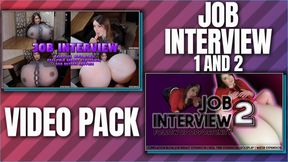 Job Interview 1 and 2 Video Pack