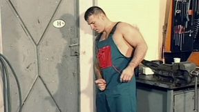 I Am a Young Hung Hunk and I Stroke My Monster Cock Solo Until I Shoot a Thick Load