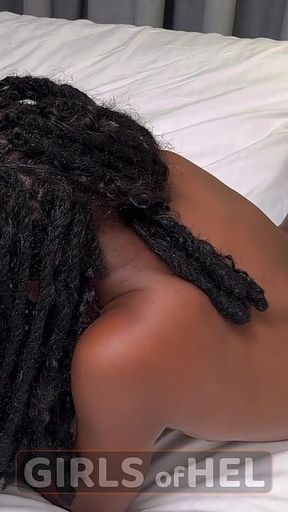 Ebony Girlfriend Blowjob and Fuck - She Always Returns the Favor