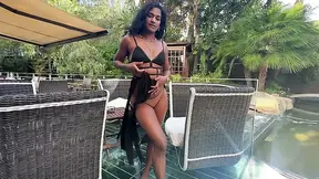 Hot Indian GF gets hammered by Colombian guy