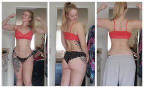 Muscle Mommy Shows Off Body