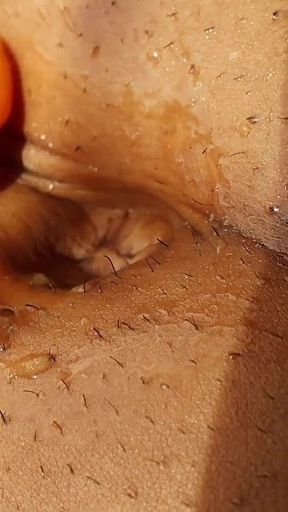 Belly Button Fruit Crushing & Wet Sensory Asmr