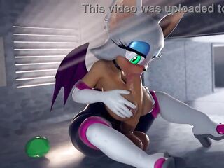 Sonic the Hedgehog: Rouge's Accidental Transformation [TradeLT] (11-10-2024) (Shemale/Animation/Rouge the Bat)