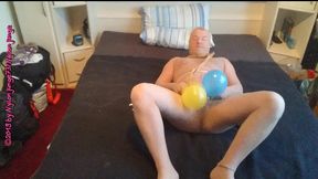 nylon encasement mit luftballons