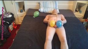 nylon encasement mit luftballons