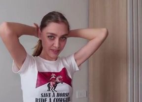 Step Sister's Playful Surprise Before Her Big Date - A POV Adventure with Sonyasuper