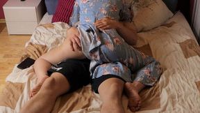 Mommy Dearest Assists in Juicy Orgasm&#x1F4A6; Amidst Explicit Taboo Desires