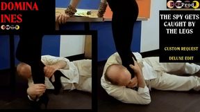 SEXY FEMALE SPY CAUGHT by her LEGS (HD)