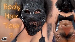 Body Hair Tour 2: Hairy Ebony 4K