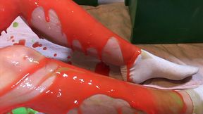 super fit sexy gym girl - naughty workout gunged