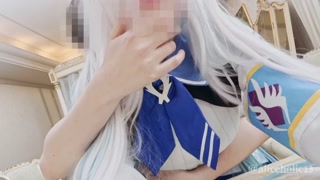 💙【Aliceholic13】 Japanese Cosplayer cumshot sex【個人撮影】ドスケベ淫乱皇女Vtuberのコスプレした痴女がバックで犯されて昇天【ありすほりっく】