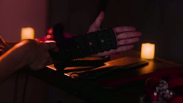 My husband's seductive dominantatrix playfully explores my wet and needy pussy
