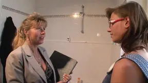 Mature mom gets fucked at the office