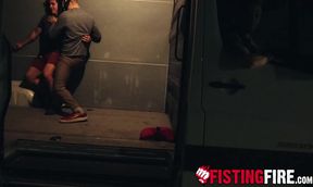 Innocent Cazden Hunter agrees to indulge in a wild sexy cock play with strangers