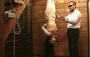 Minami morita was whipped, pierced nose & ass