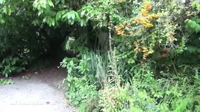 Dark-haired mature slut gets roughed up by the gardener