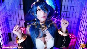 Layla's Fantasy Adventure: A Genshin Impact Dream with MollyRedWolf
