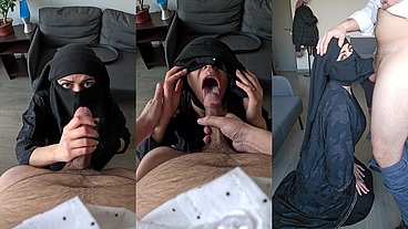 Cumshot On My Niqab Mia Niqab