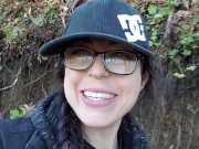 Nerdy Faery Has a Smoking and Pee Fetish