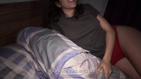 Step-Sister Squirts Cum While I Wake Her Up for a Wet Morning Fling