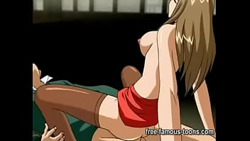 Очкарик девственник попробывал лапнуть отличницу и увлёкся