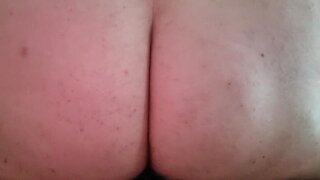 Anal dildo penetration