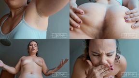 Bully Step-Sister Makes You Smell Her Stenchy Body