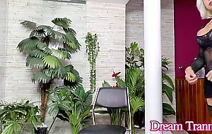 Big Tits and Ass Tranny Bruna Sayuri Gets Machine Fucked